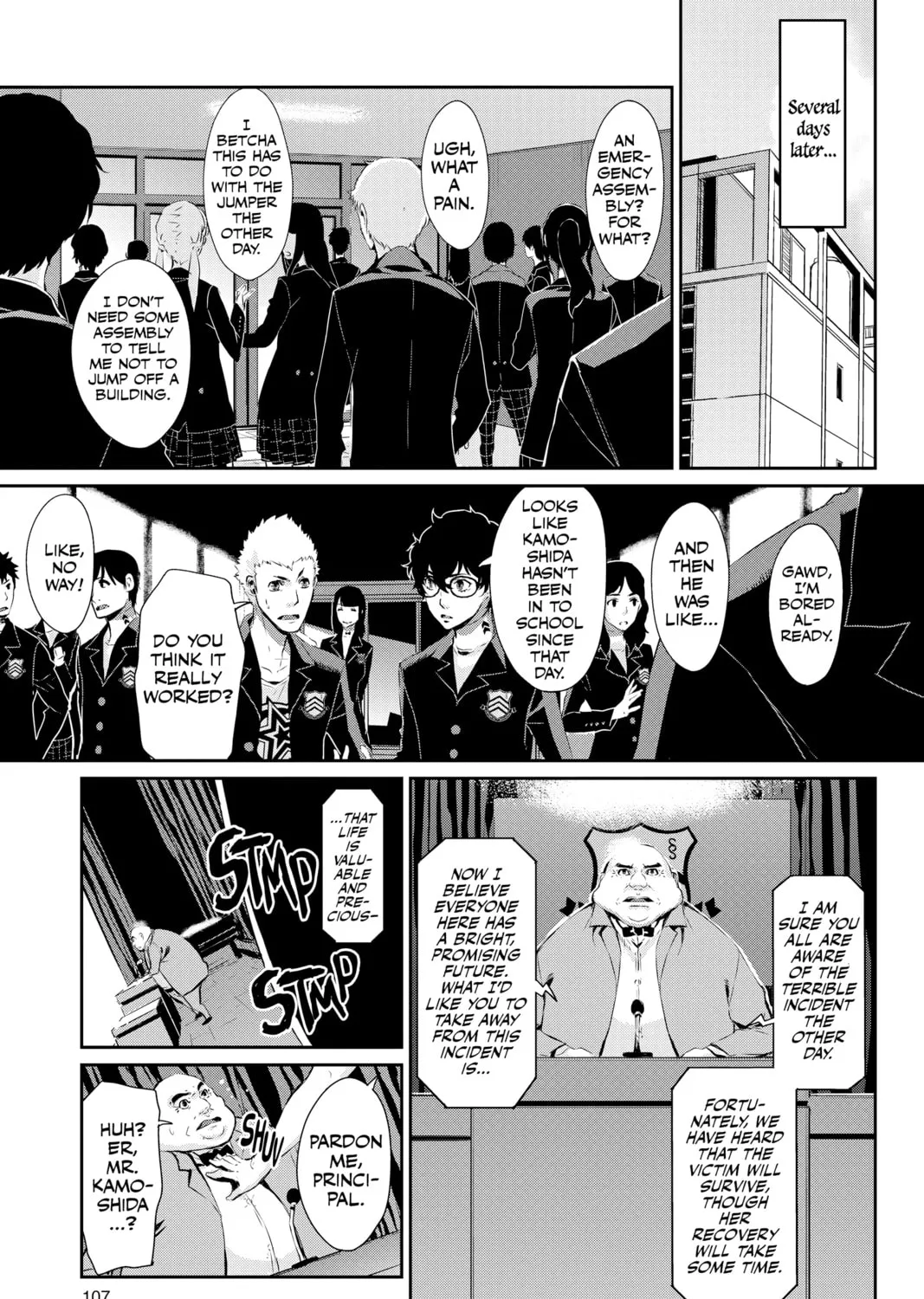 Persona 5 Chapter 9 page 63 - 