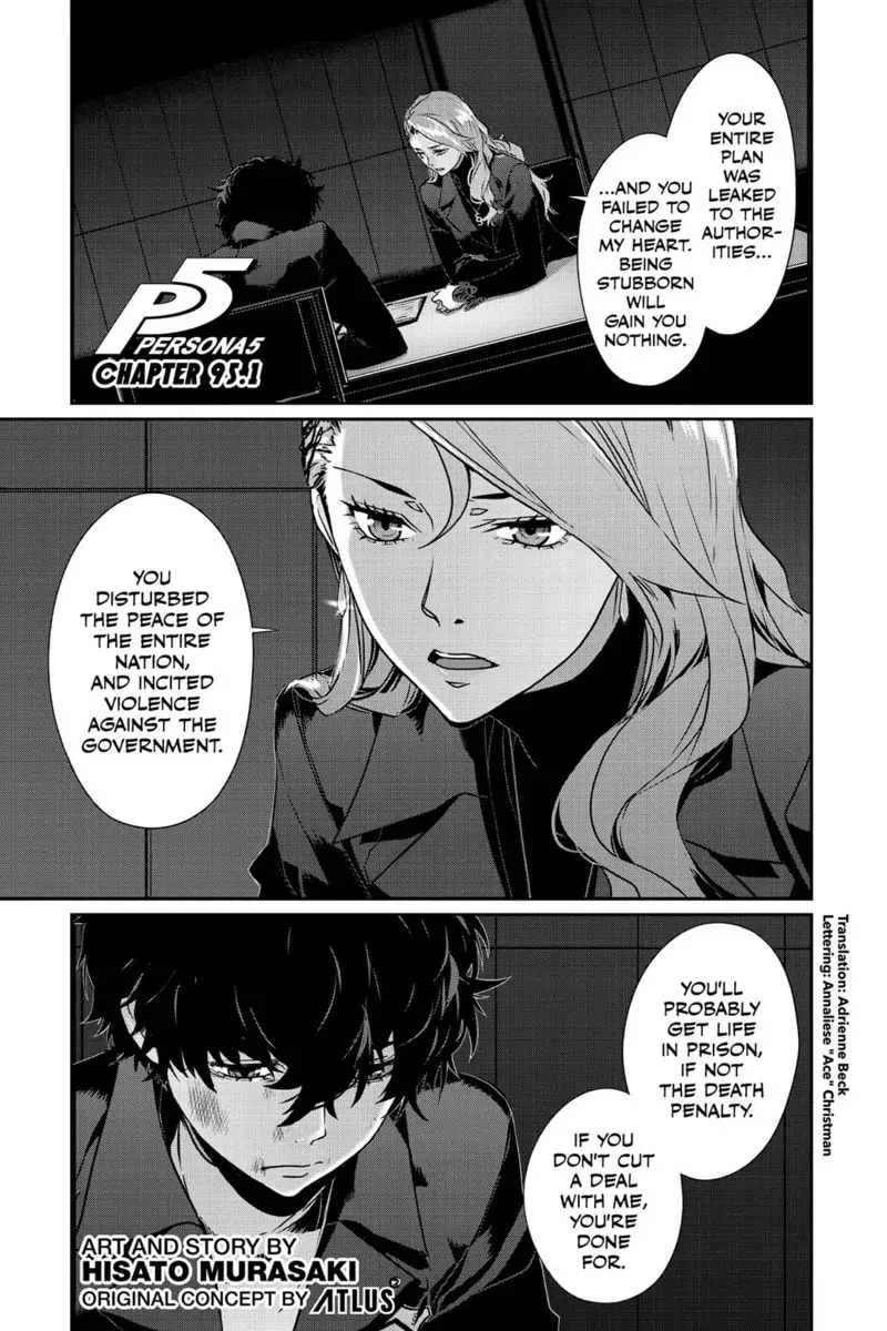 Persona 5 Chapter 95.1 page 1 - 