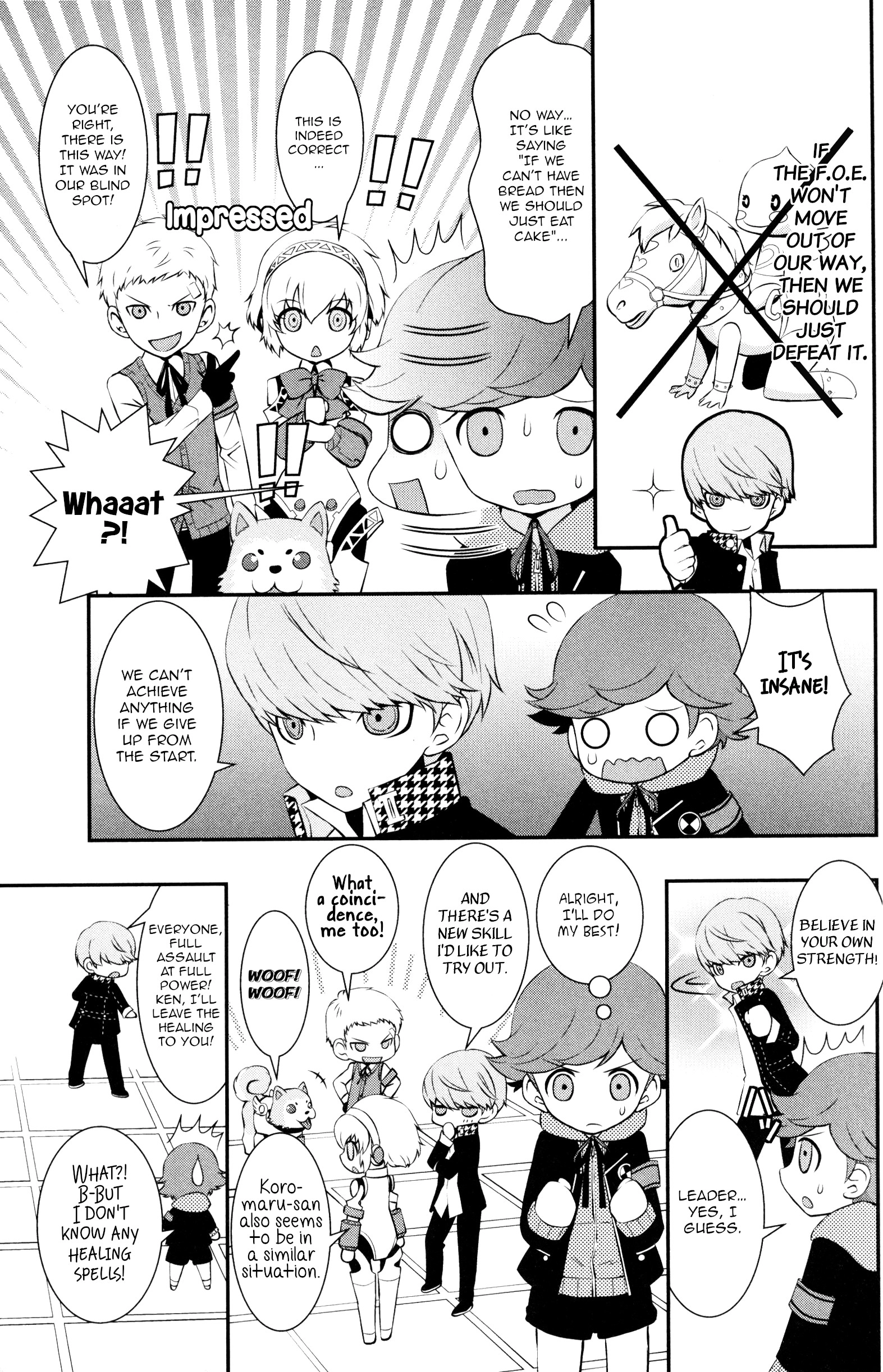 Persona Q: Shadow of the Labyrinth Comic Anthology Chapter 3 page 3 - 