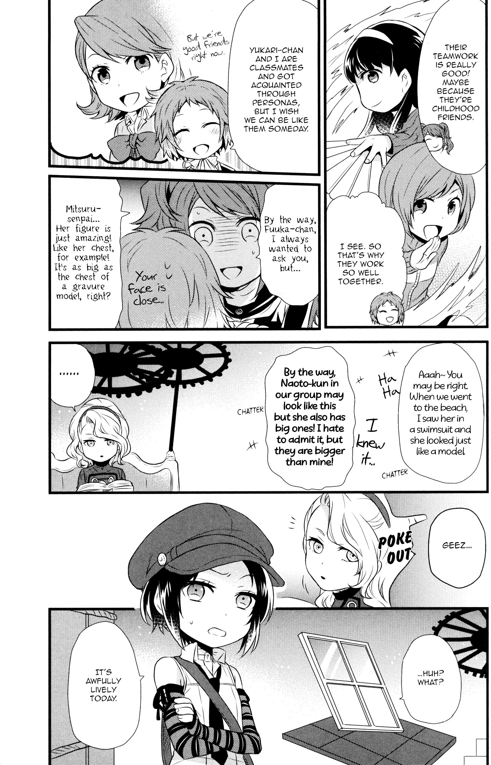 Persona Q: Shadow of the Labyrinth Comic Anthology Chapter 4 page 3 - 