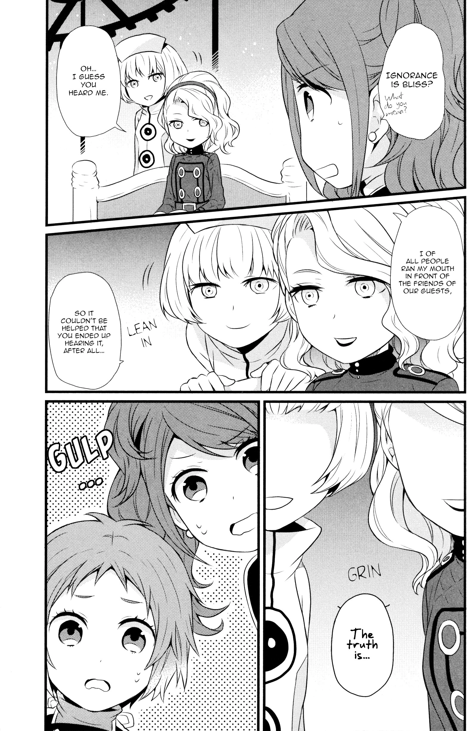 Persona Q: Shadow of the Labyrinth Comic Anthology Chapter 4 page 7 - 