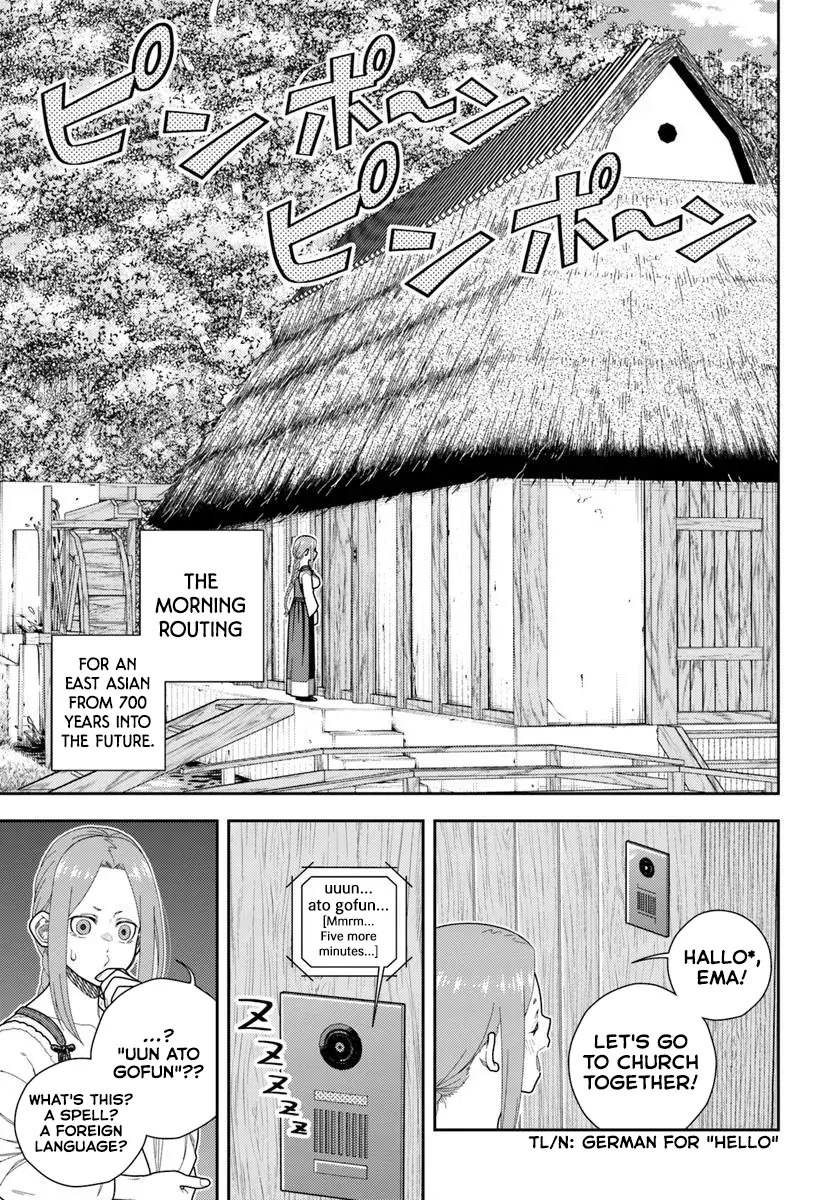Pest ga Aketara Asobimashou! ~Chuusei Europa Sekai to Gendai Bunmei Slow Life~ Chapter 2 page 9 - 