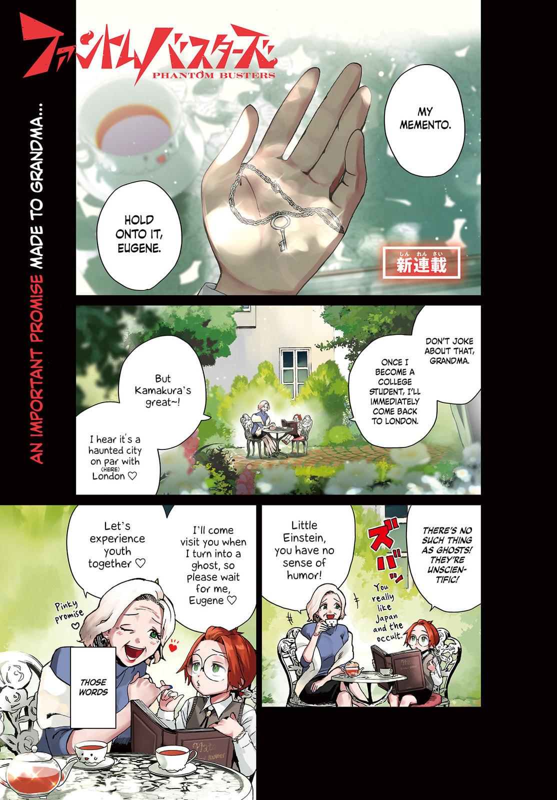 Phantom Busters Chapter 1 page 1 - 