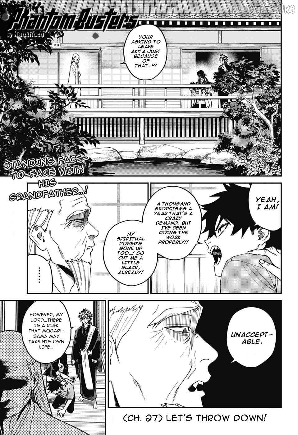 Phantom Busters Chapter 27 page 1 - 