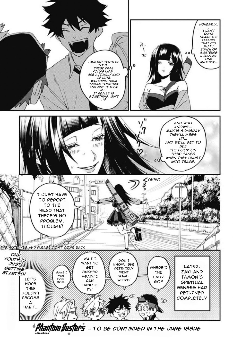 Phantom Busters Chapter 30 page 36 - 