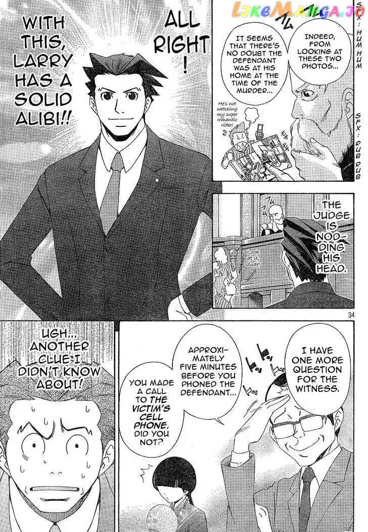 Phoenix Wright: Ace Attorney Chapter 1 page 34 - 