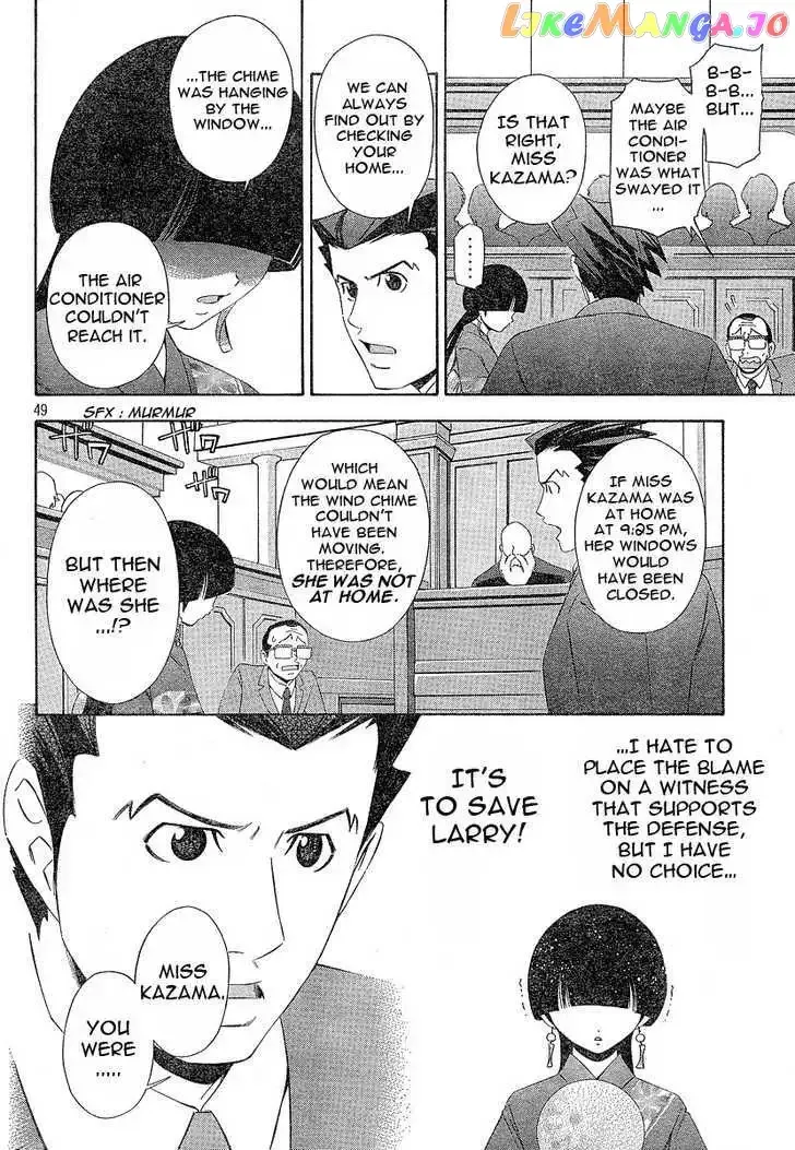 Phoenix Wright: Ace Attorney Chapter 1 page 49 - 