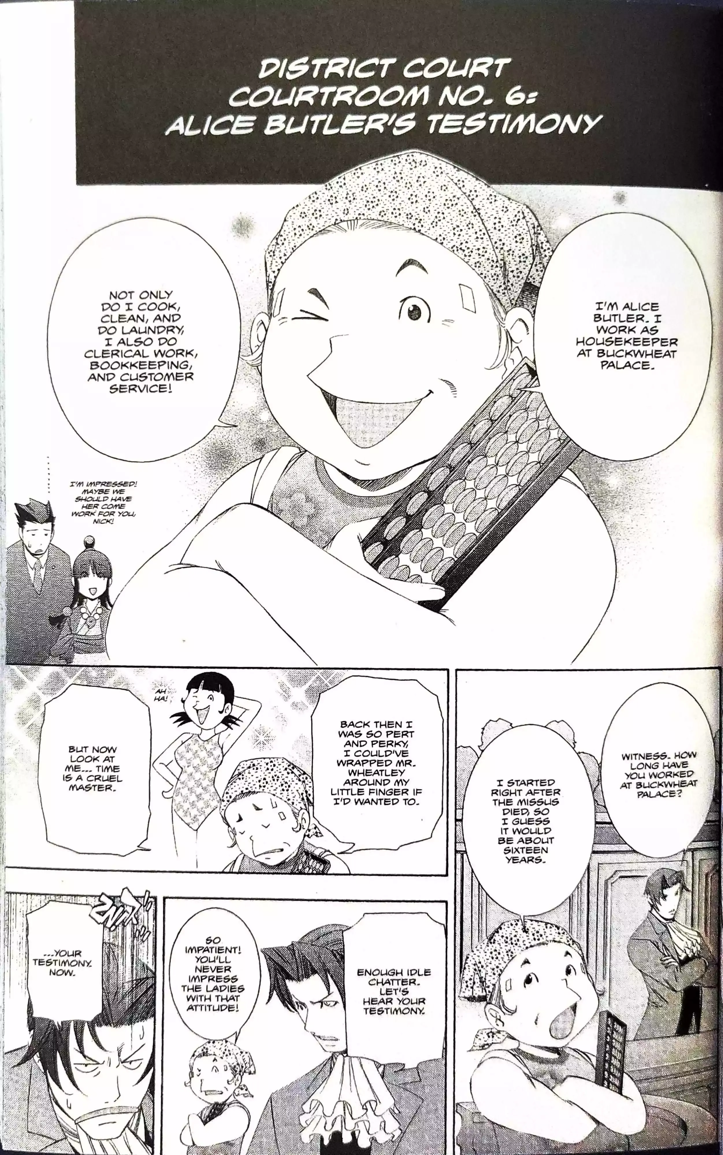 Phoenix Wright: Ace Attorney Chapter 10 page 56 - 