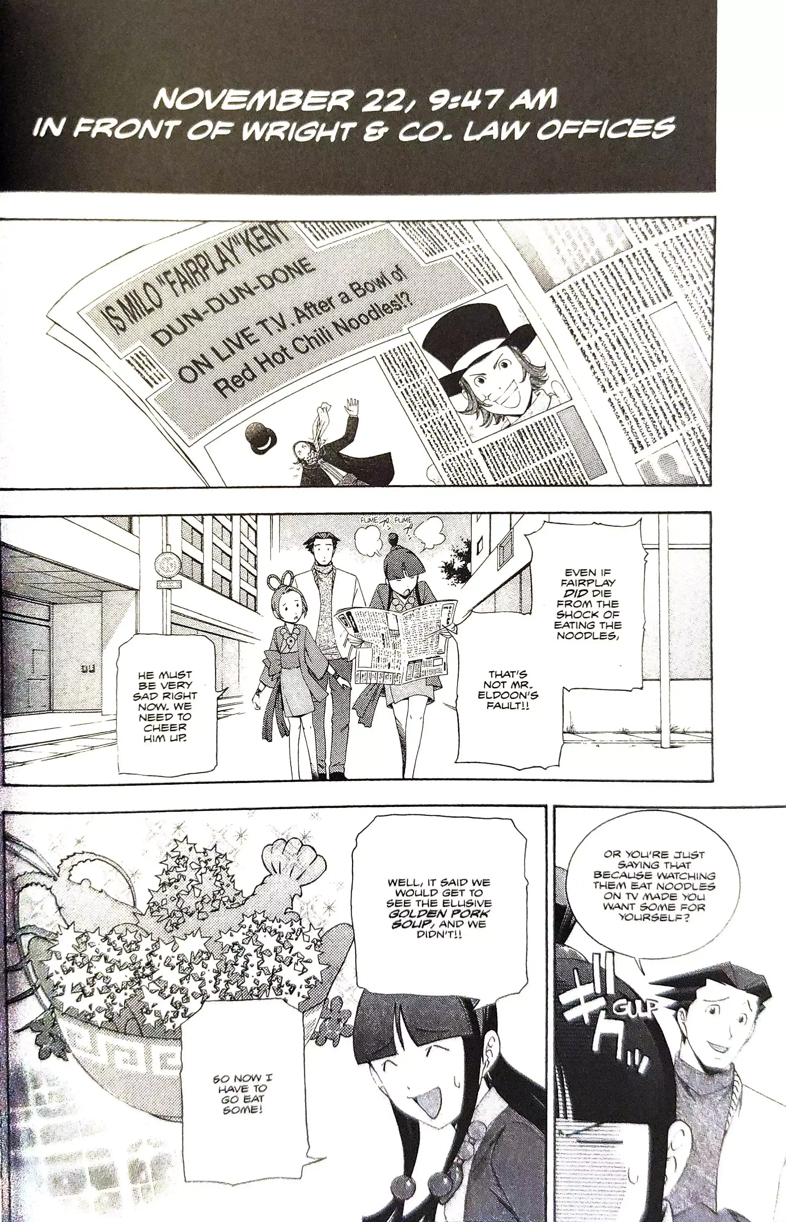 Phoenix Wright: Ace Attorney Chapter 12 page 12 - 