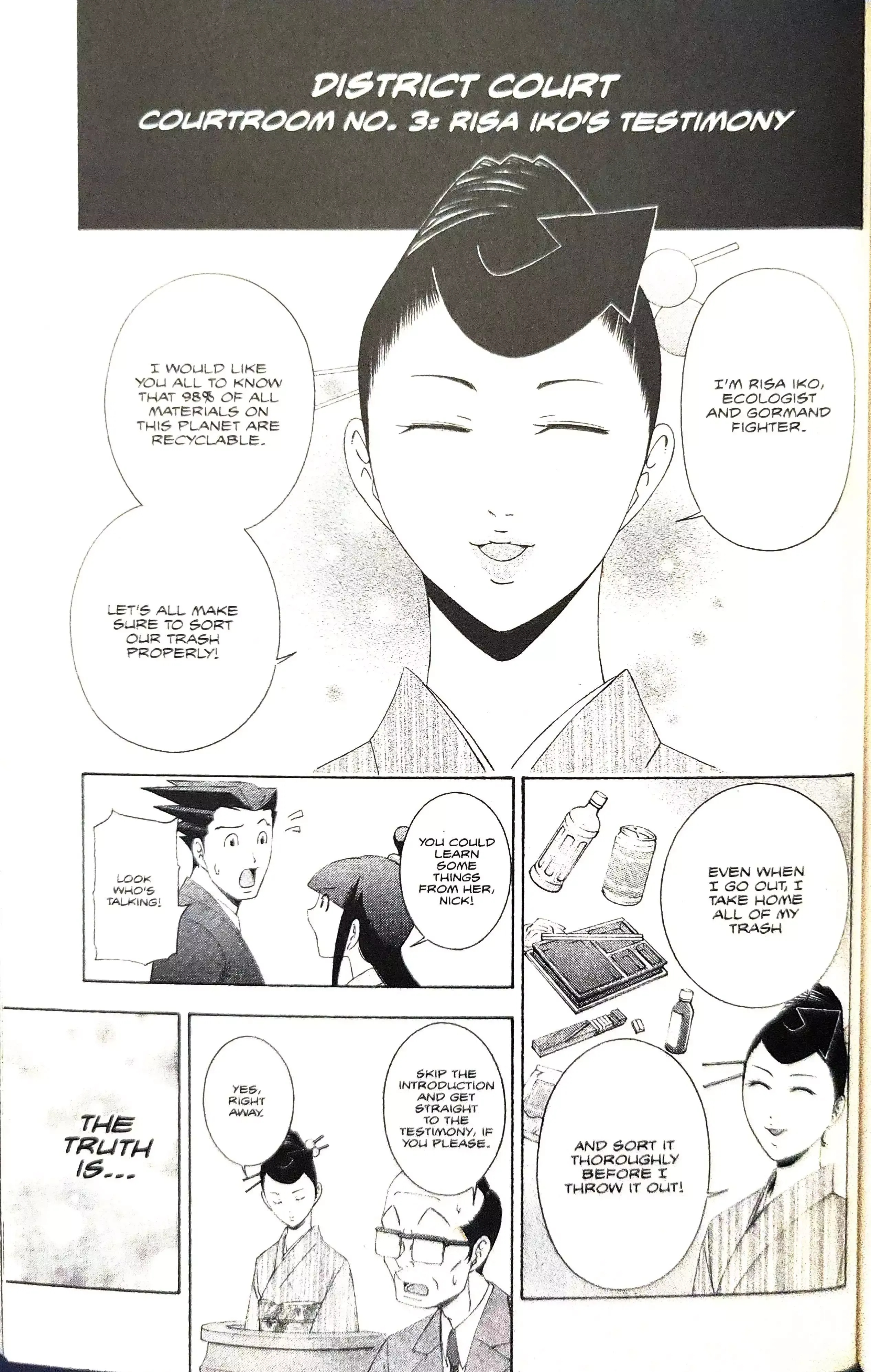 Phoenix Wright: Ace Attorney Chapter 12 page 47 - 