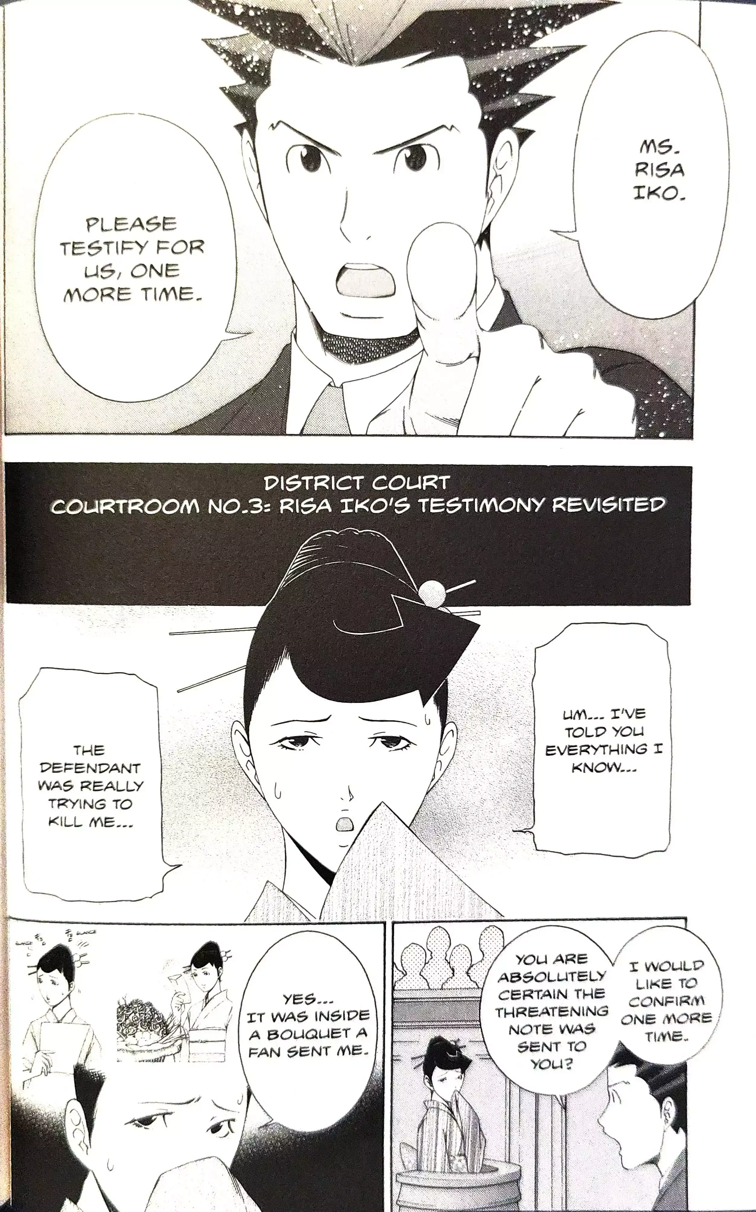 Phoenix Wright: Ace Attorney Chapter 13 page 37 - 
