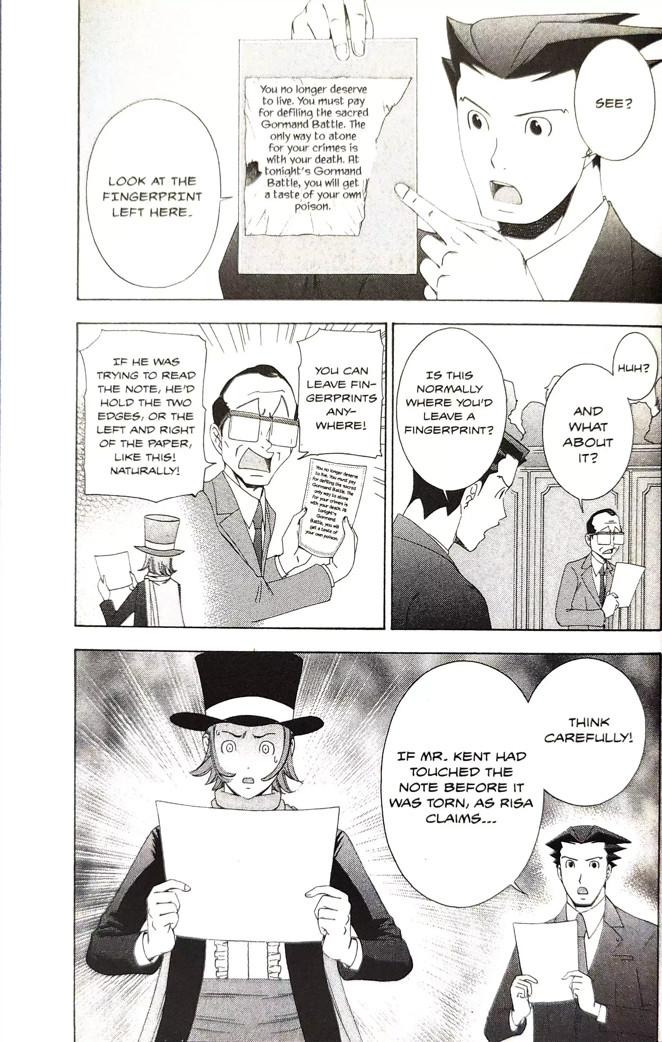Phoenix Wright: Ace Attorney Chapter 13 page 40 - 