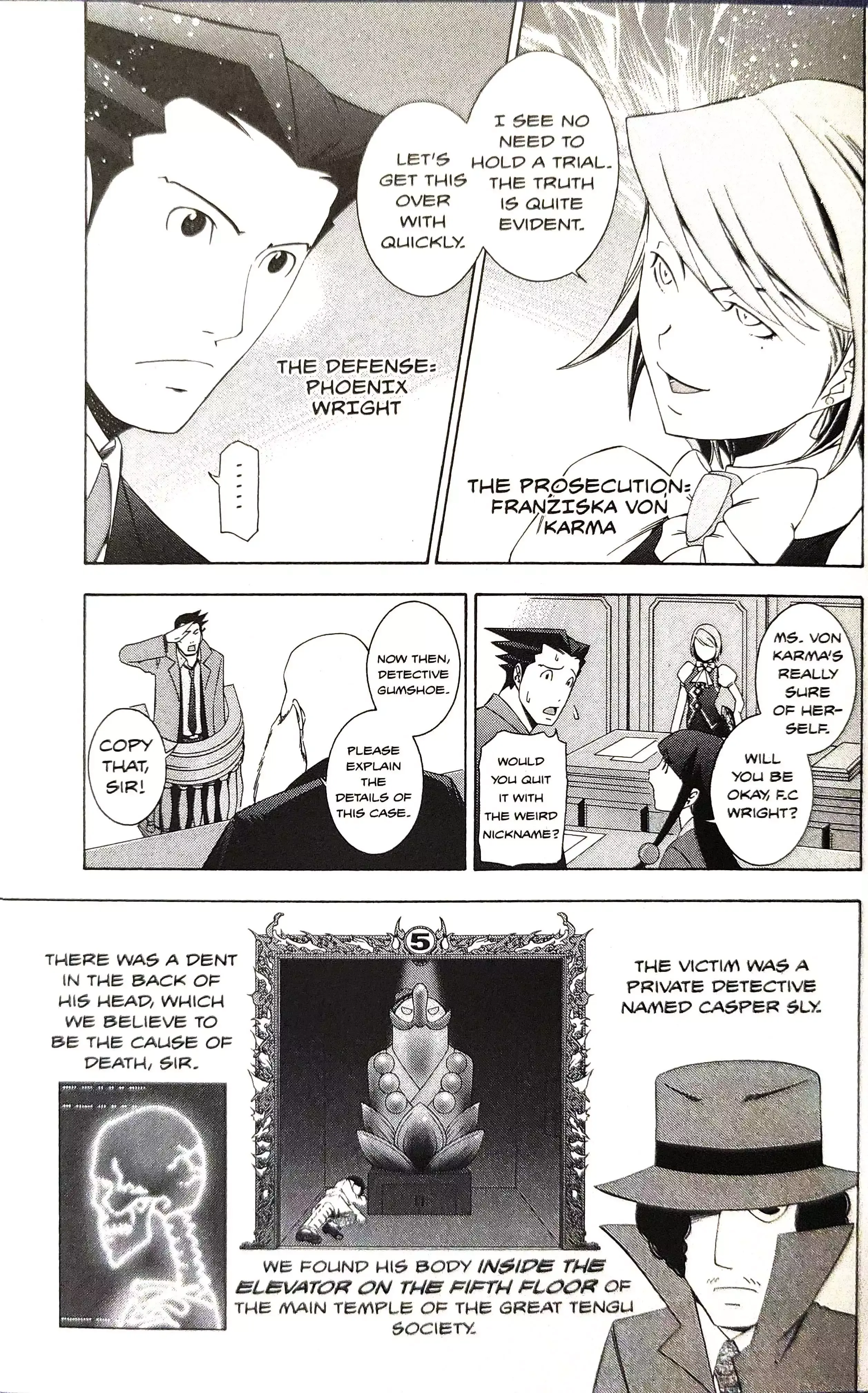 Phoenix Wright: Ace Attorney Chapter 15 page 3 - 