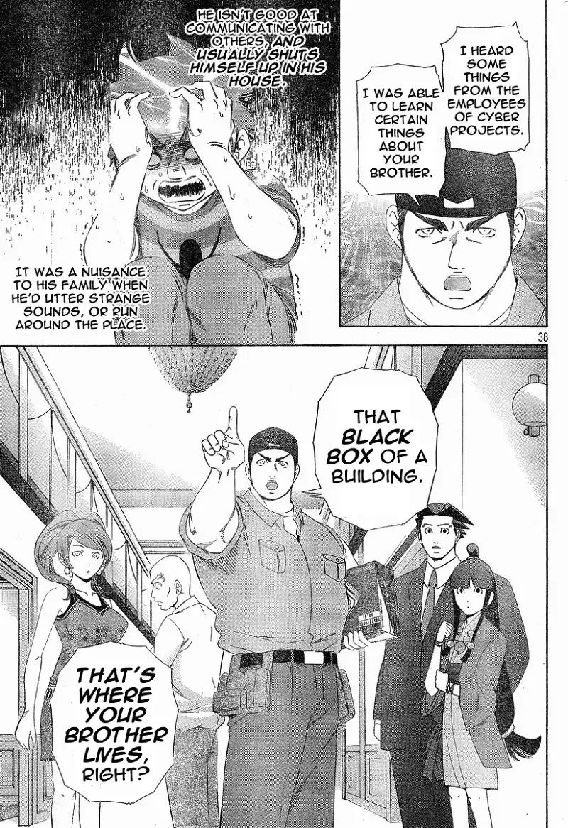 Phoenix Wright: Ace Attorney Chapter 2 page 37 - 