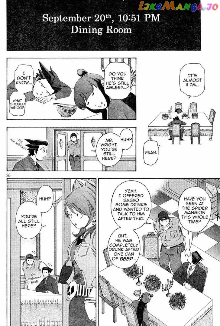 Phoenix Wright: Ace Attorney Chapter 3 page 35 - 