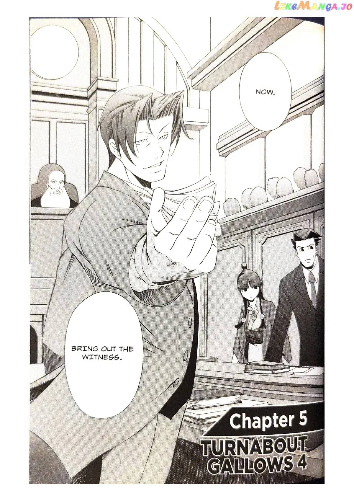 Phoenix Wright: Ace Attorney Chapter 5 page 1 - 