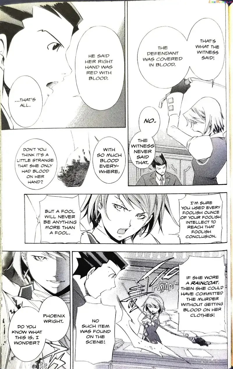 Phoenix Wright: Ace Attorney Chapter 8 page 52 - 