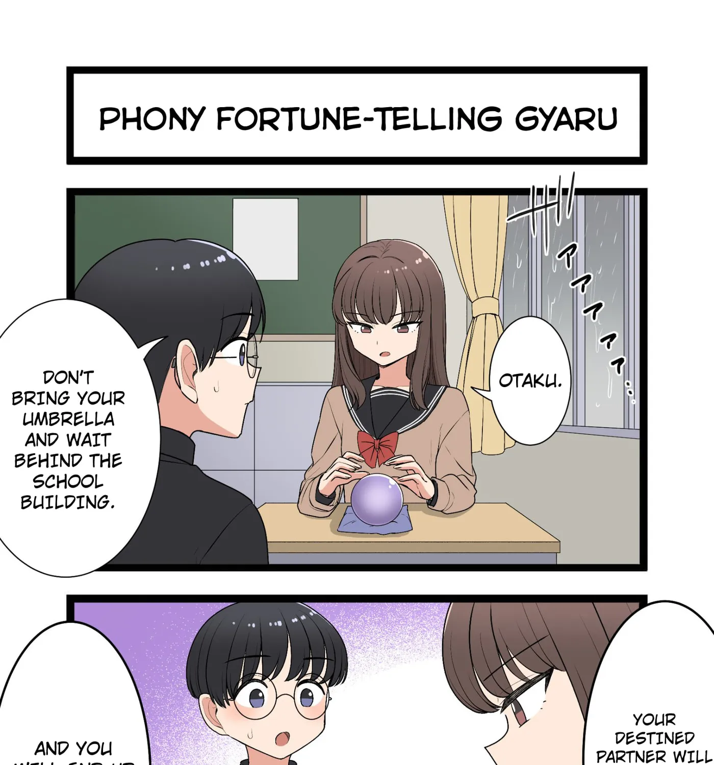 Phony Fortune-Telling Gyaru Chapter 1 page 1 - 