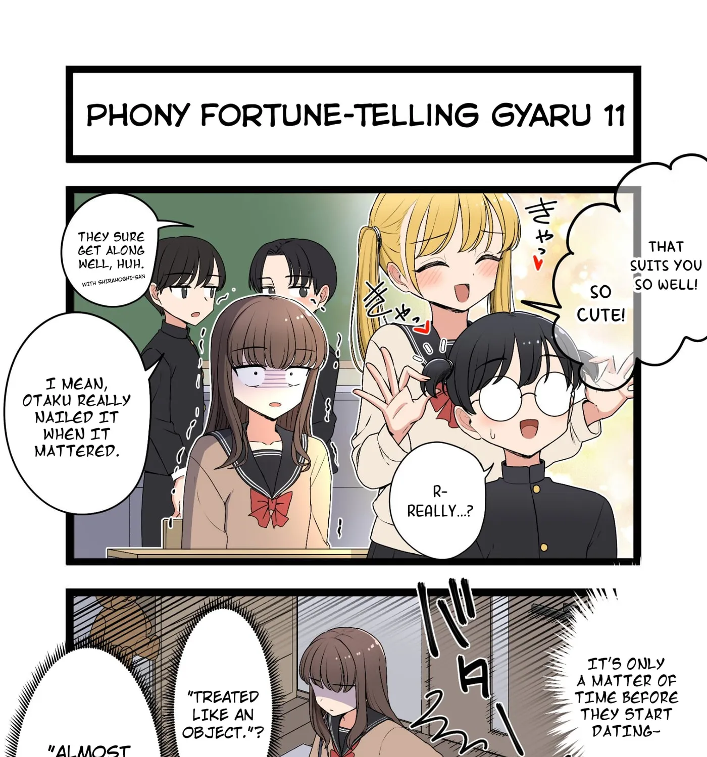 Phony Fortune-Telling Gyaru Chapter 11 page 1 - 