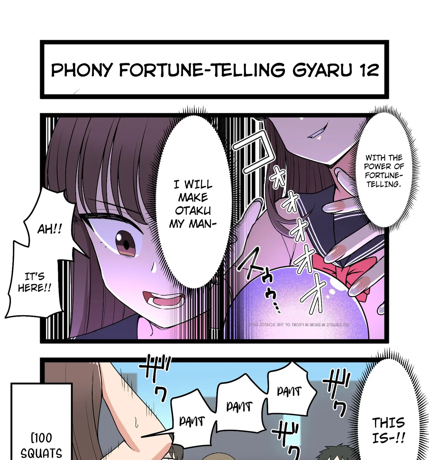 Phony Fortune-Telling Gyaru Chapter 12 page 1 - 
