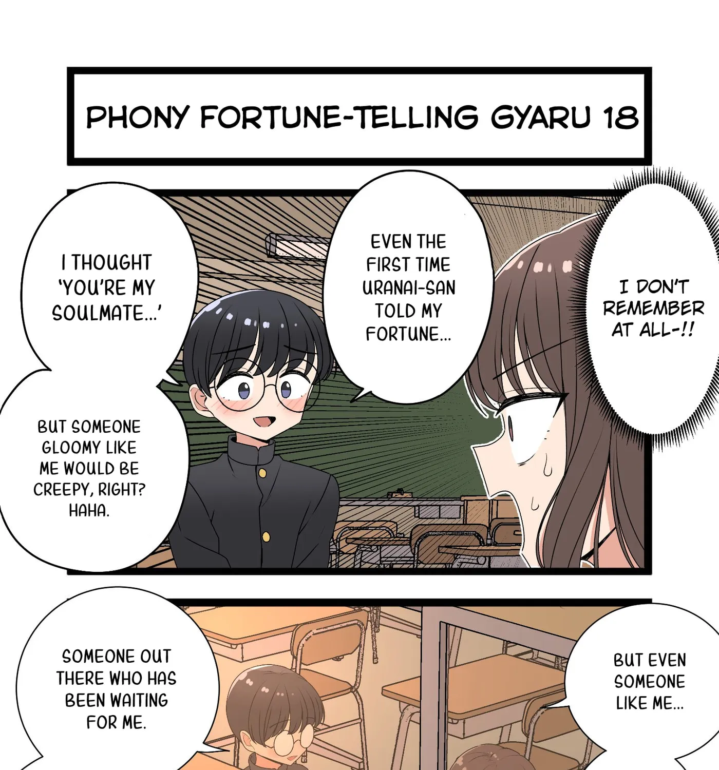 Phony Fortune-Telling Gyaru Chapter 18 page 1 - 