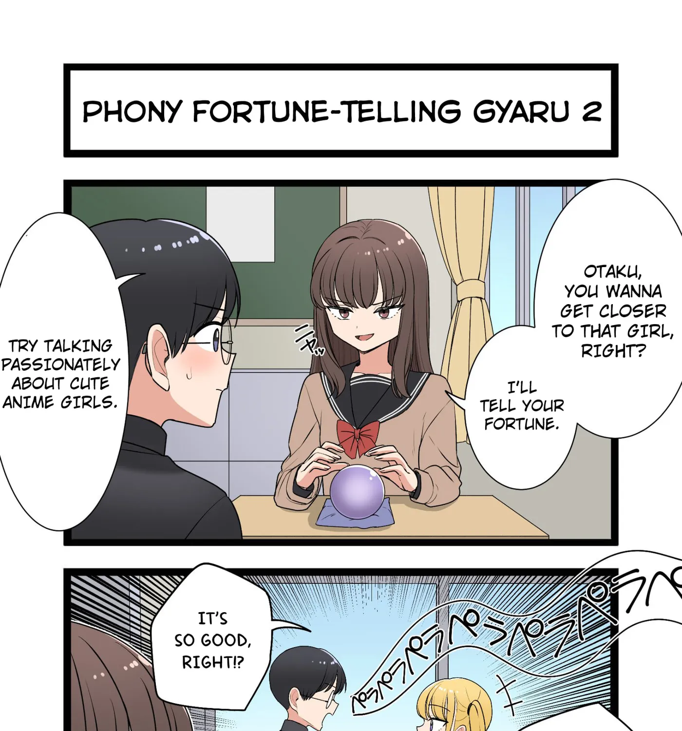 Phony Fortune-Telling Gyaru Chapter 2 page 1 - 
