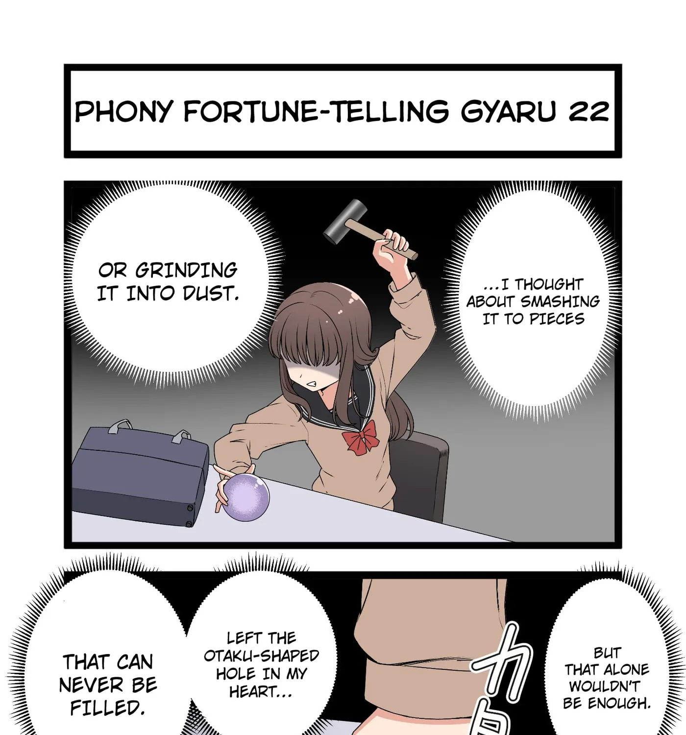 Phony Fortune-Telling Gyaru Chapter 22 page 1 - 