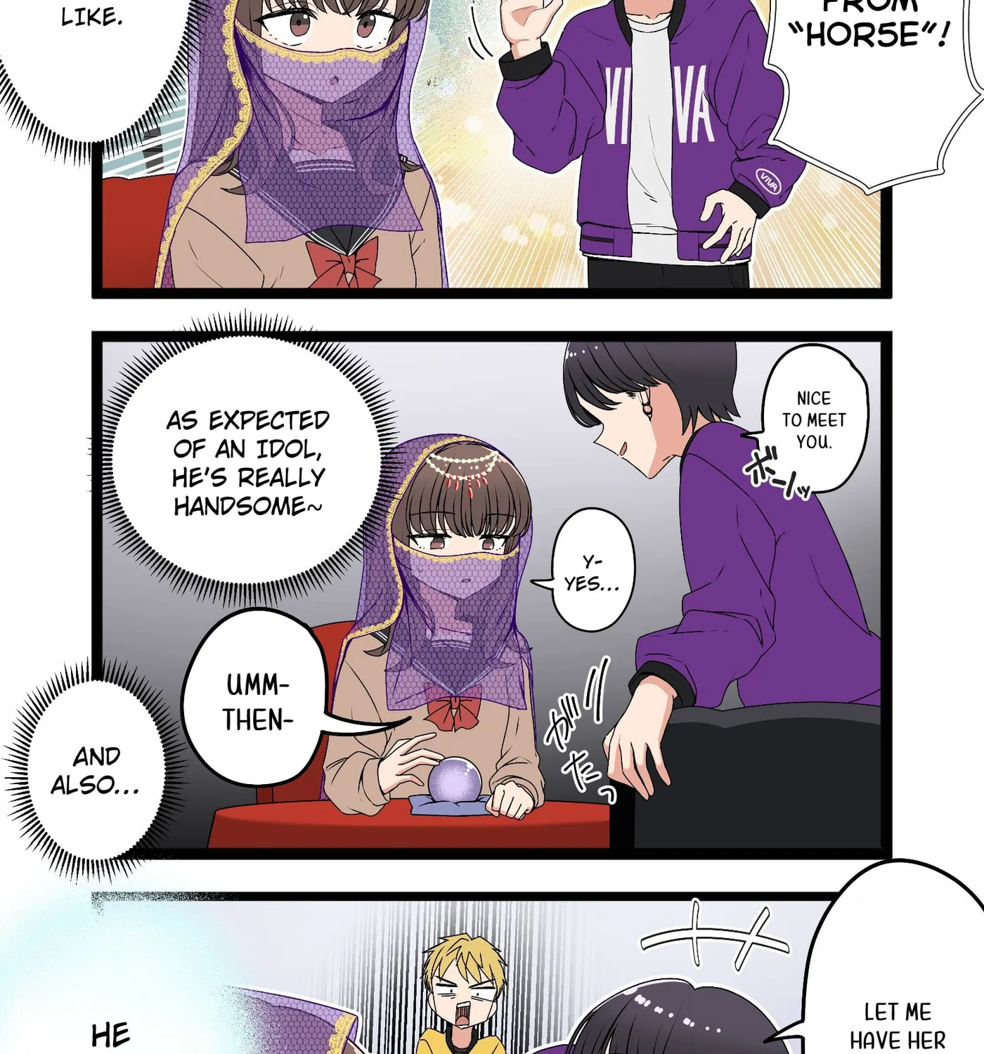 Phony Fortune-Telling Gyaru Chapter 25 page 2 - 