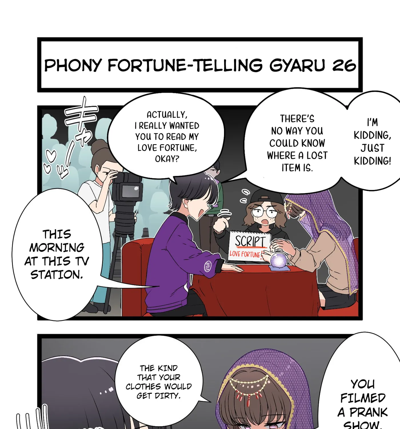 Phony Fortune-Telling Gyaru Chapter 26 page 1 - 