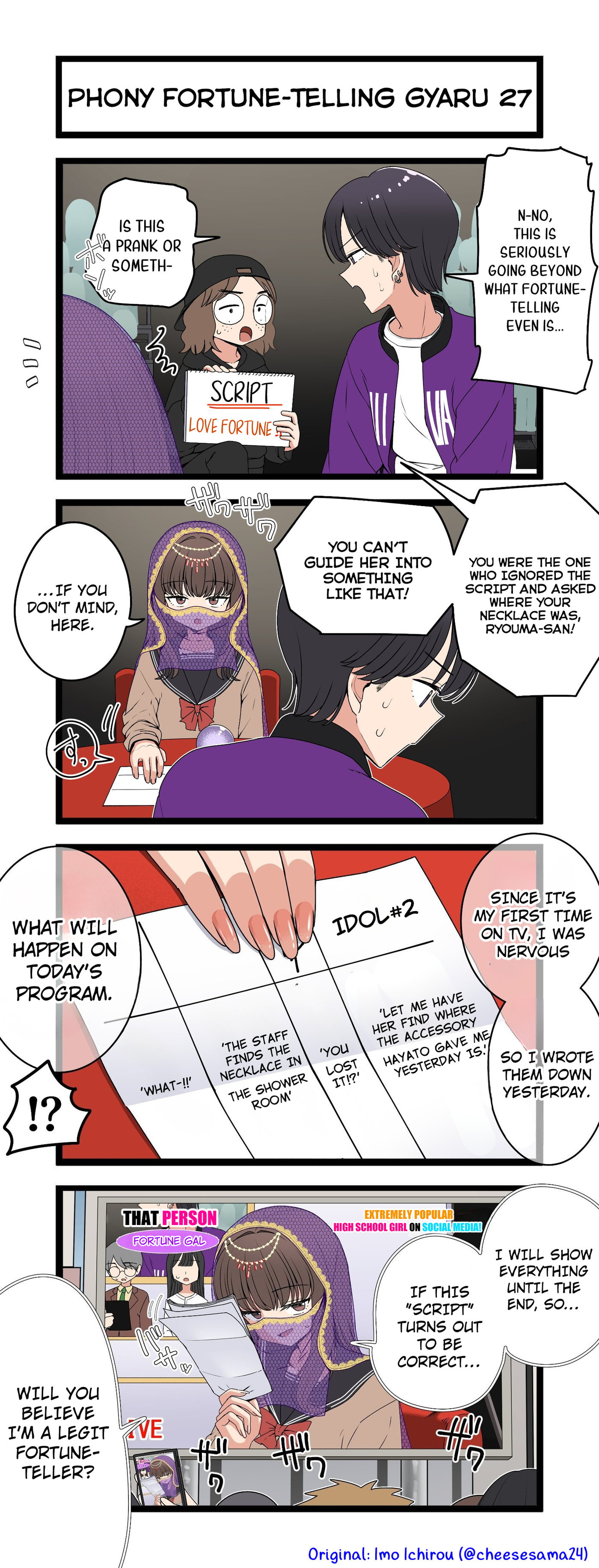 Phony Fortune-Telling Gyaru Chapter 27 page 1 - 