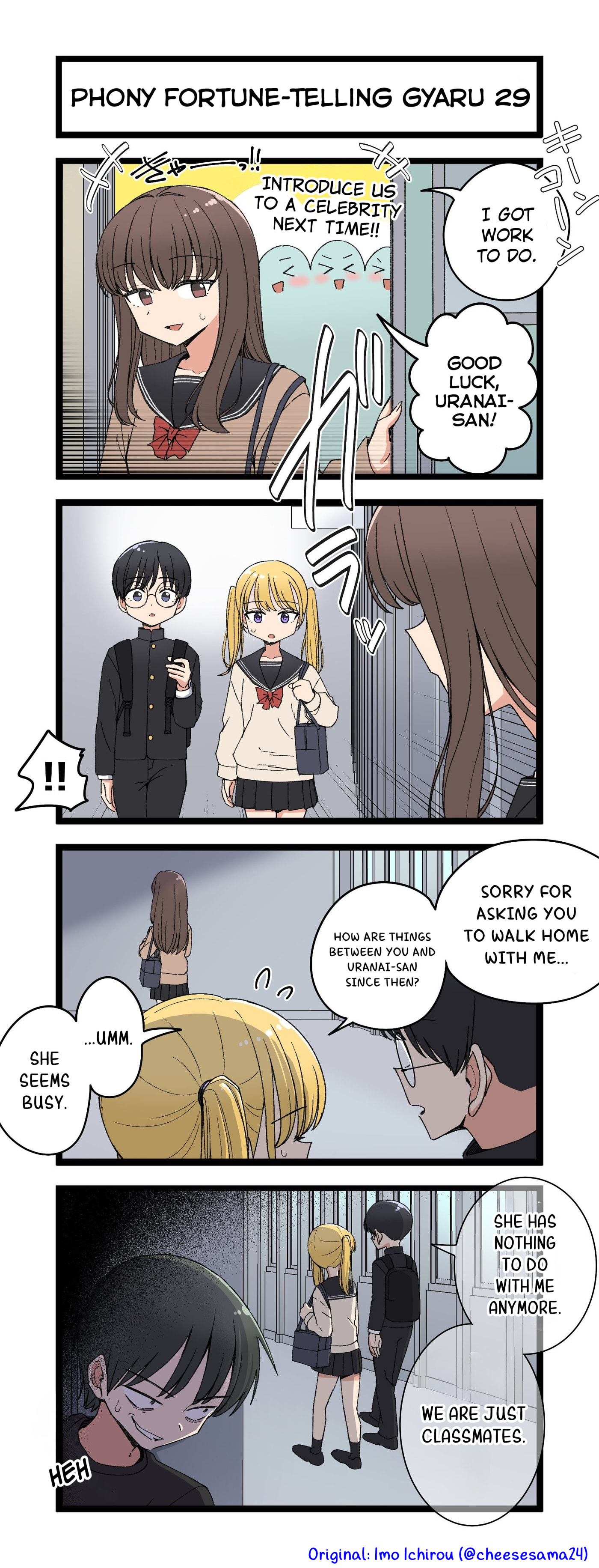 Phony Fortune-Telling Gyaru Chapter 29 page 1 - 