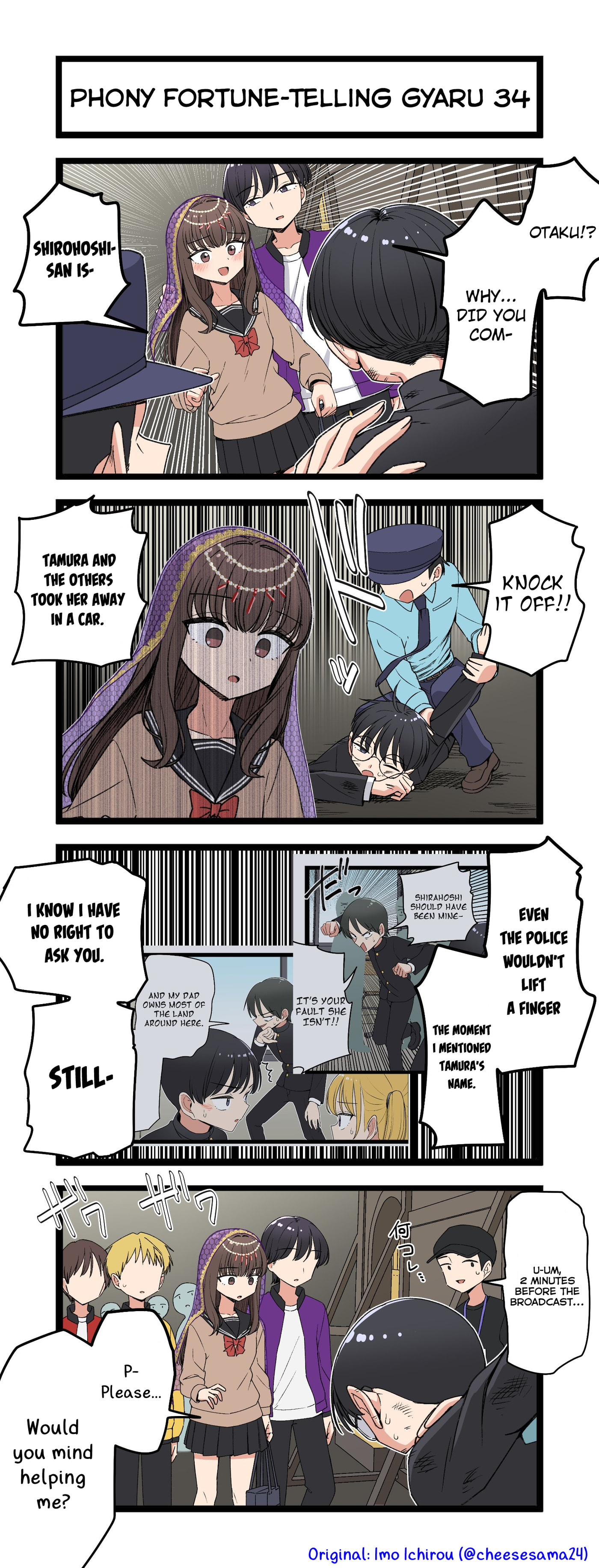 Phony Fortune-Telling Gyaru Chapter 34 page 1 - 