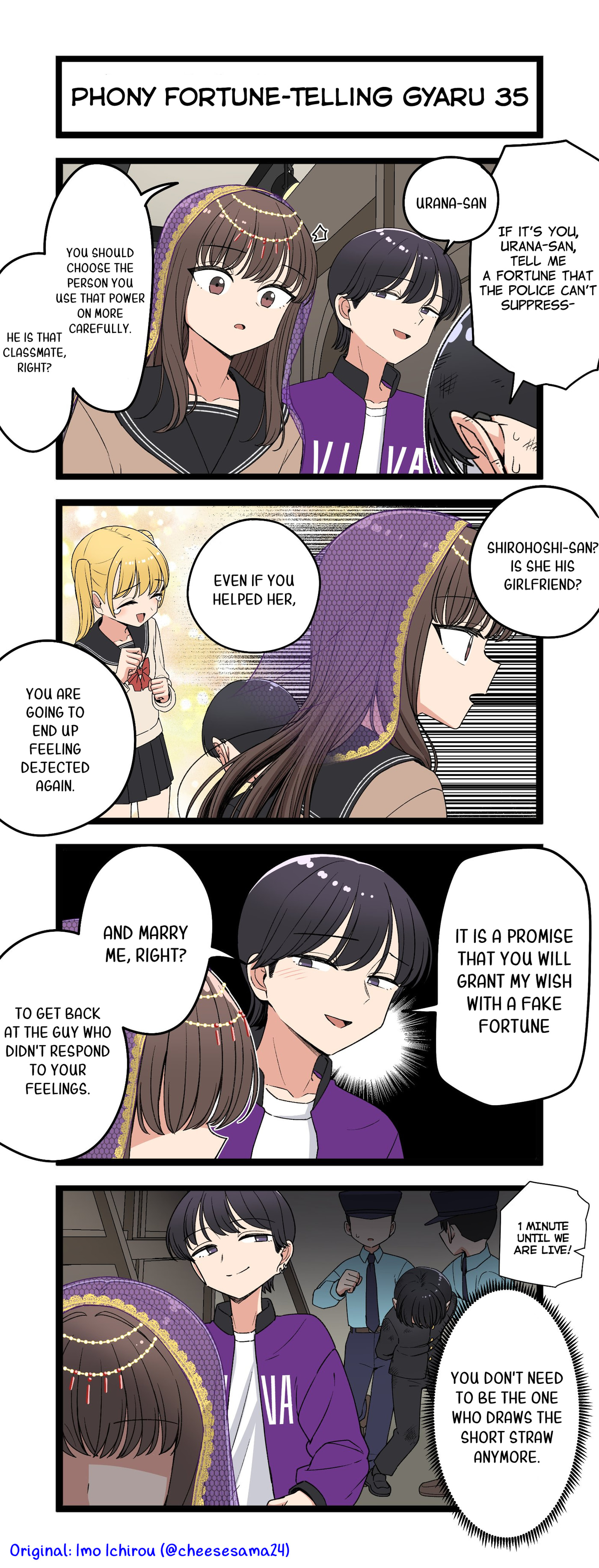 Phony Fortune-Telling Gyaru Chapter 35 page 1 - 