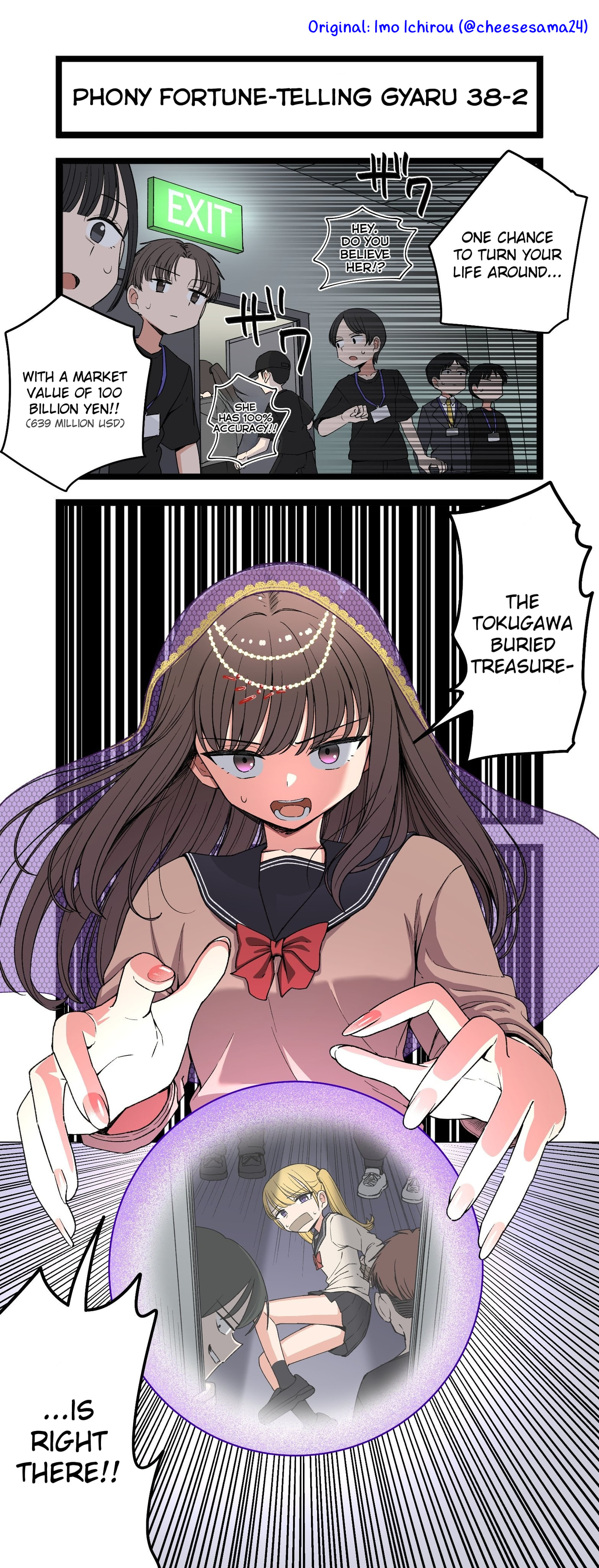 Phony Fortune-Telling Gyaru Chapter 38 page 2 - 