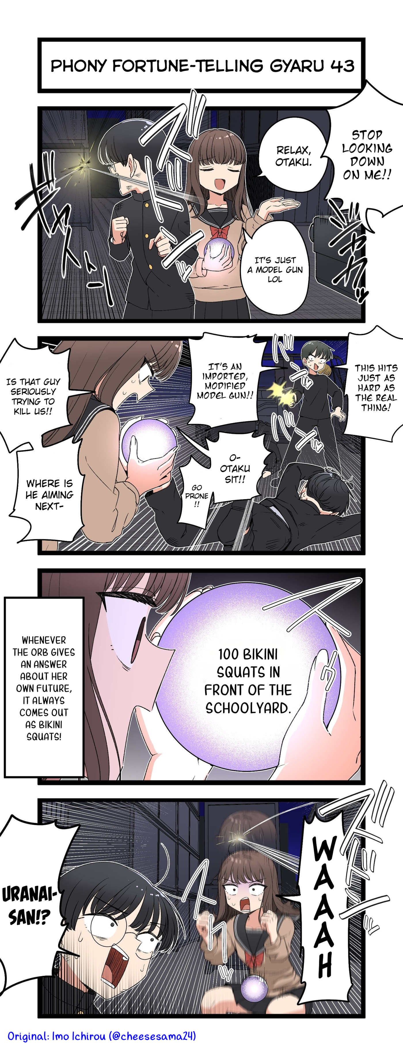 Phony Fortune-Telling Gyaru Chapter 43 page 1 - 