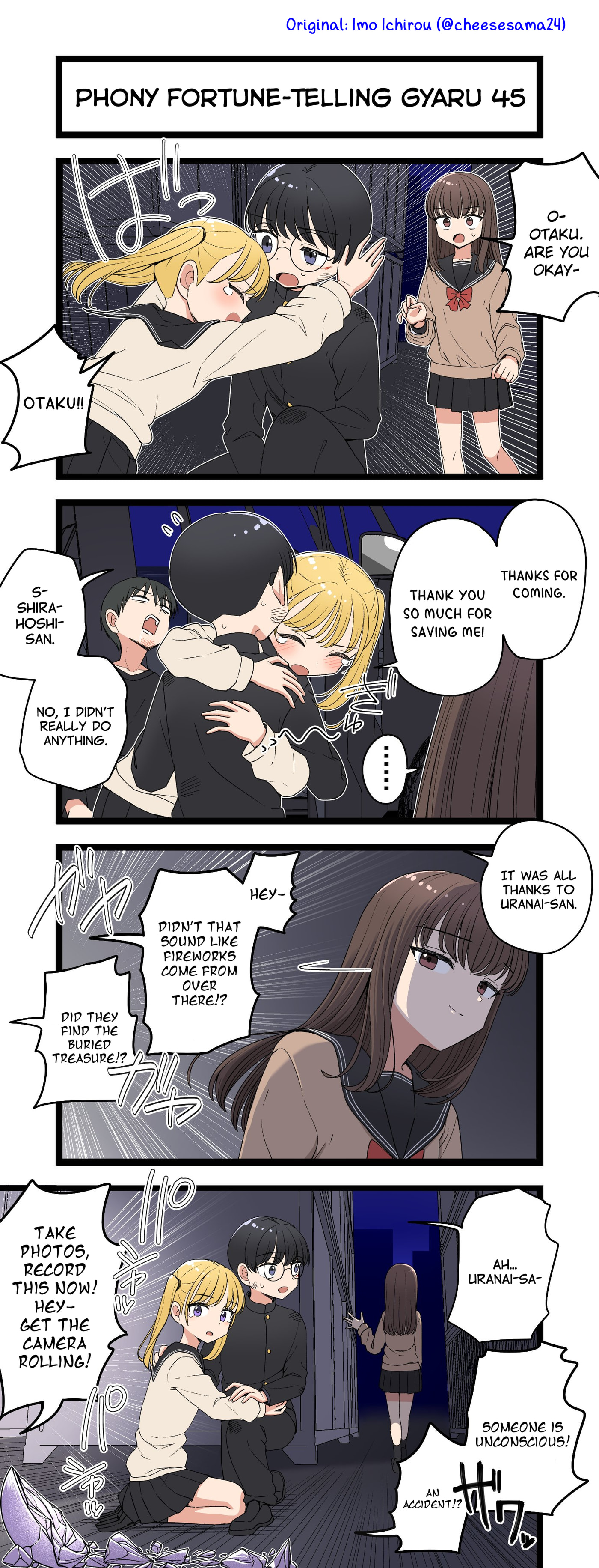 Phony Fortune-Telling Gyaru Chapter 45 page 1 - 