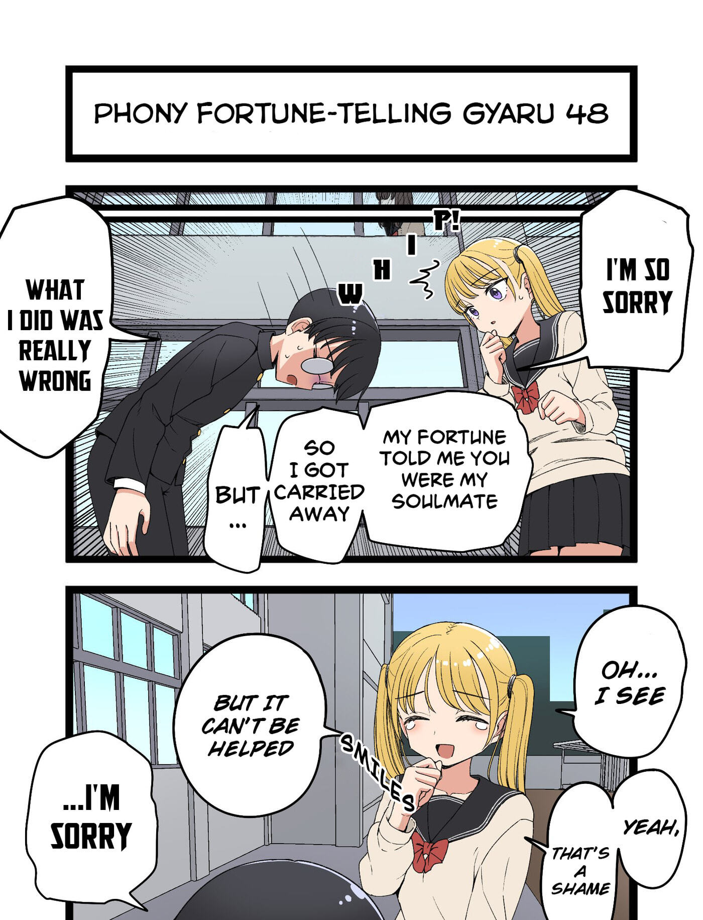 Phony Fortune-Telling Gyaru Chapter 48 page 1 - 
