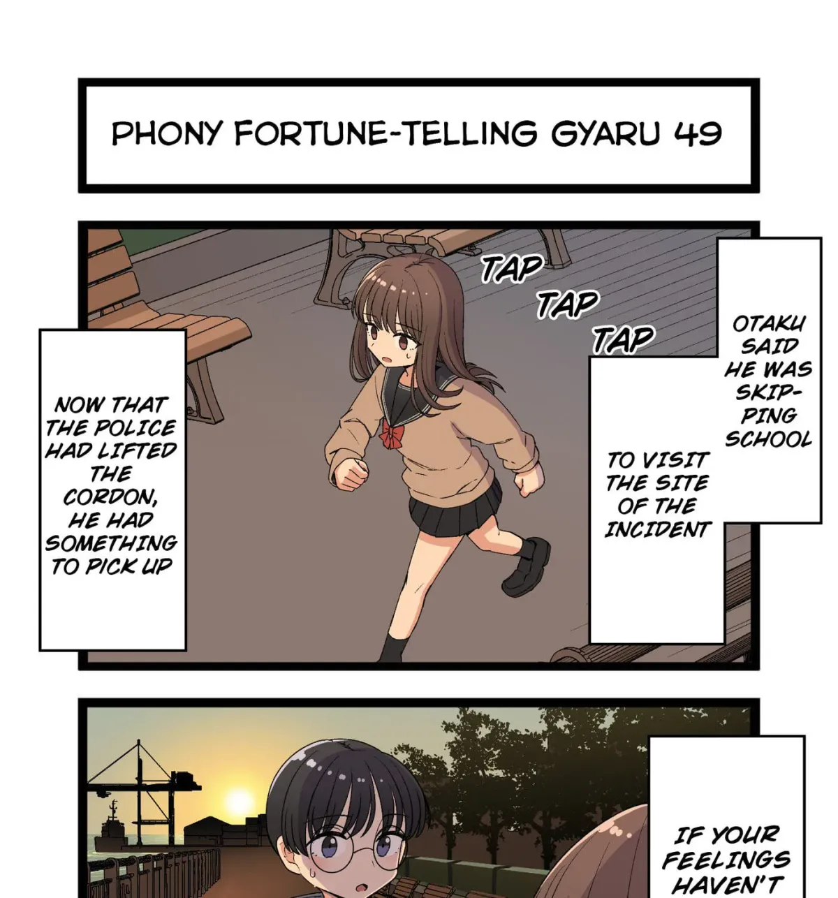 Phony Fortune-Telling Gyaru Chapter 49 page 1 - 
