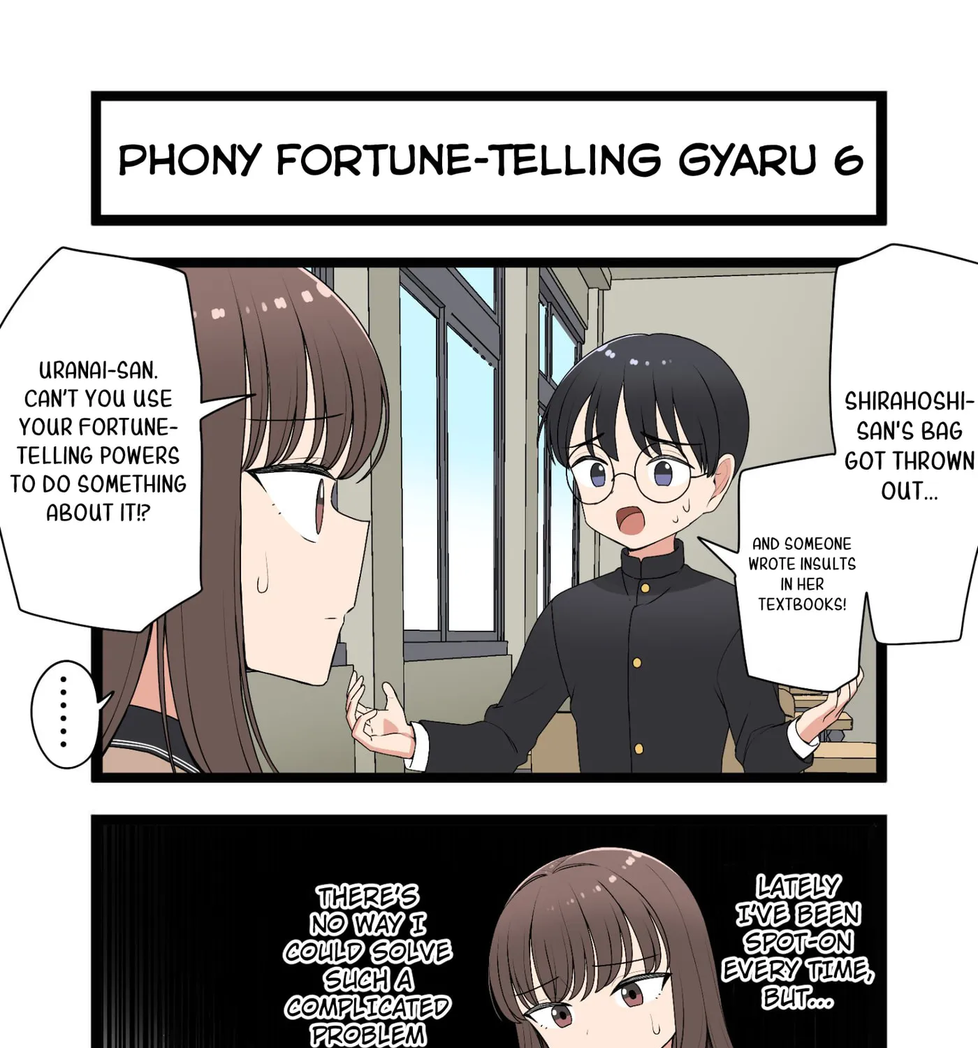 Phony Fortune-Telling Gyaru Chapter 6 page 1 - 