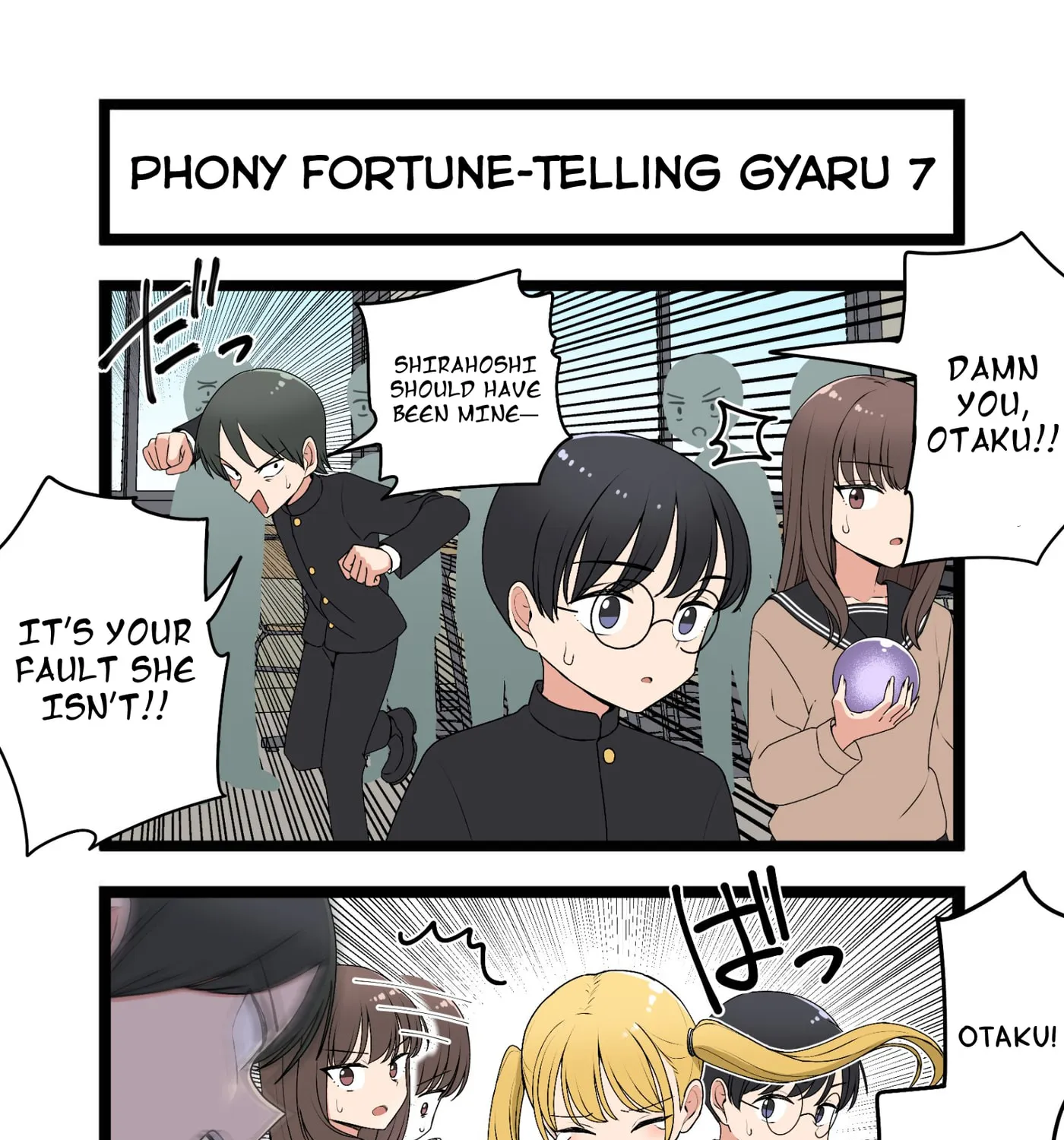 Phony Fortune-Telling Gyaru Chapter 7 page 1 - 