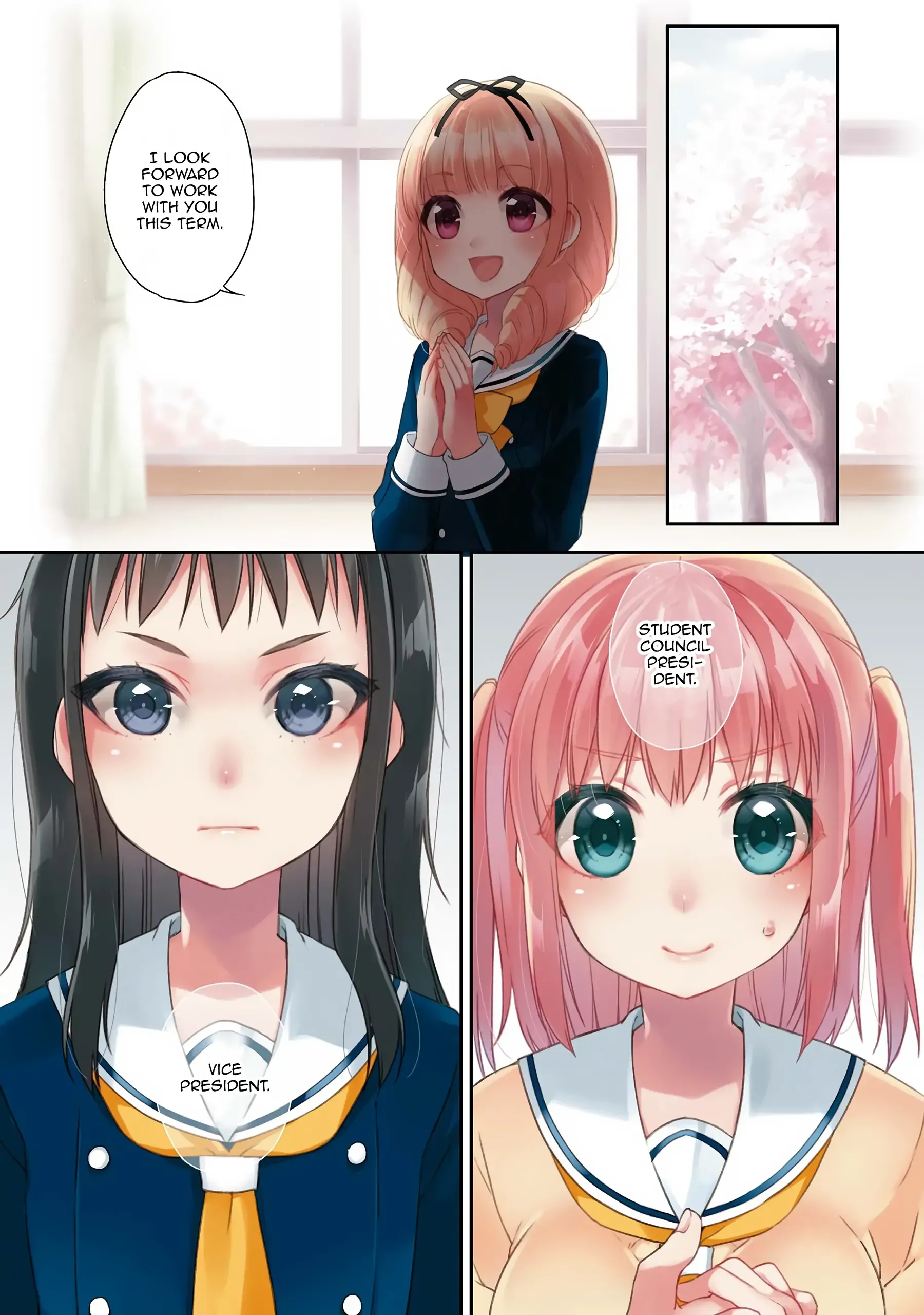 Pink Colored Trans Chapter 8 page 1 - 