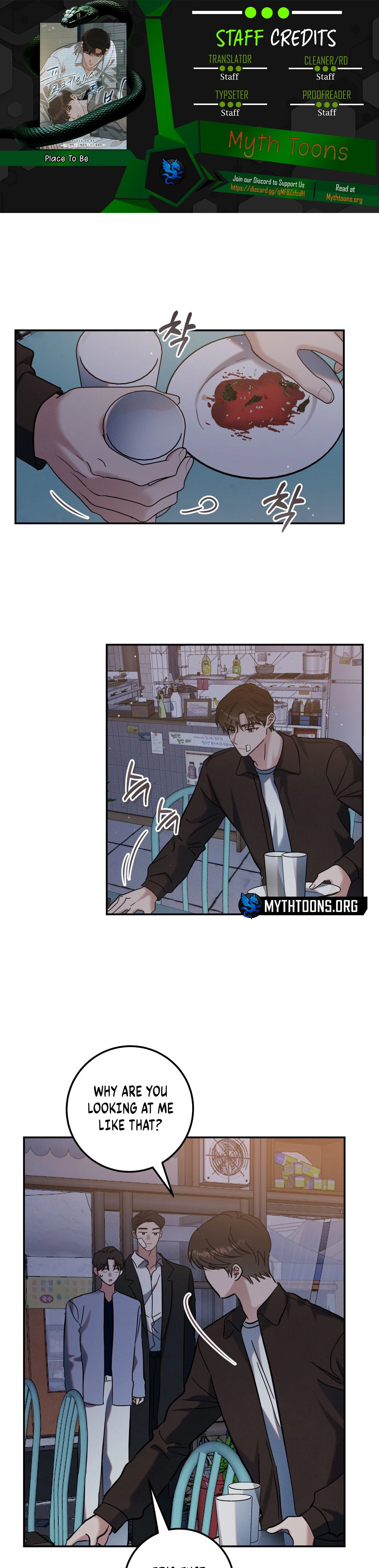 Place to Be Chapter 19 page 1 - 