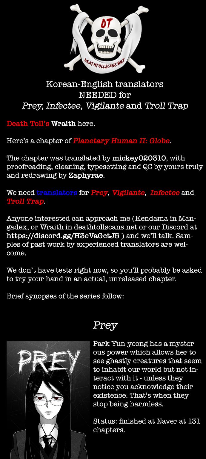 Planetary Human Ii: Globe Chapter 3 page 62 - 