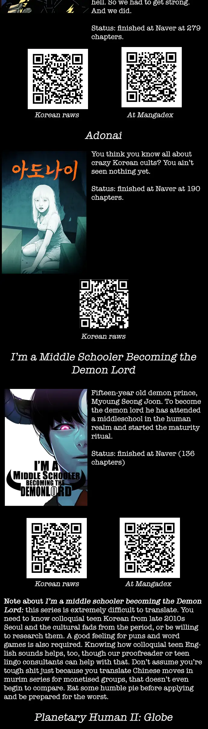 Planetary Human Ii: Globe Chapter 8 page 50 - 