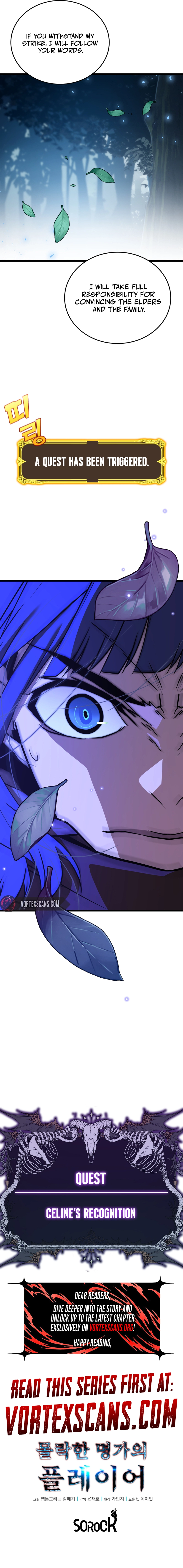 Player of a Fallen Noble Family Chapter 27 page 14 - 