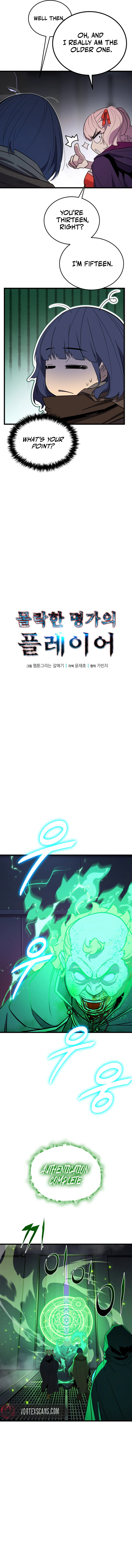 Player of a Fallen Noble Family Chapter 41 page 6 - 