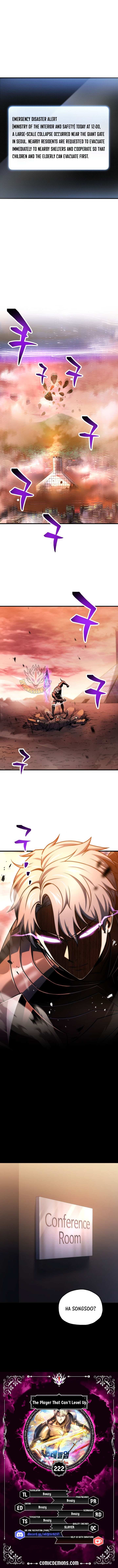 Player Who Can’t Level Up Chapter 222 page 1 - 