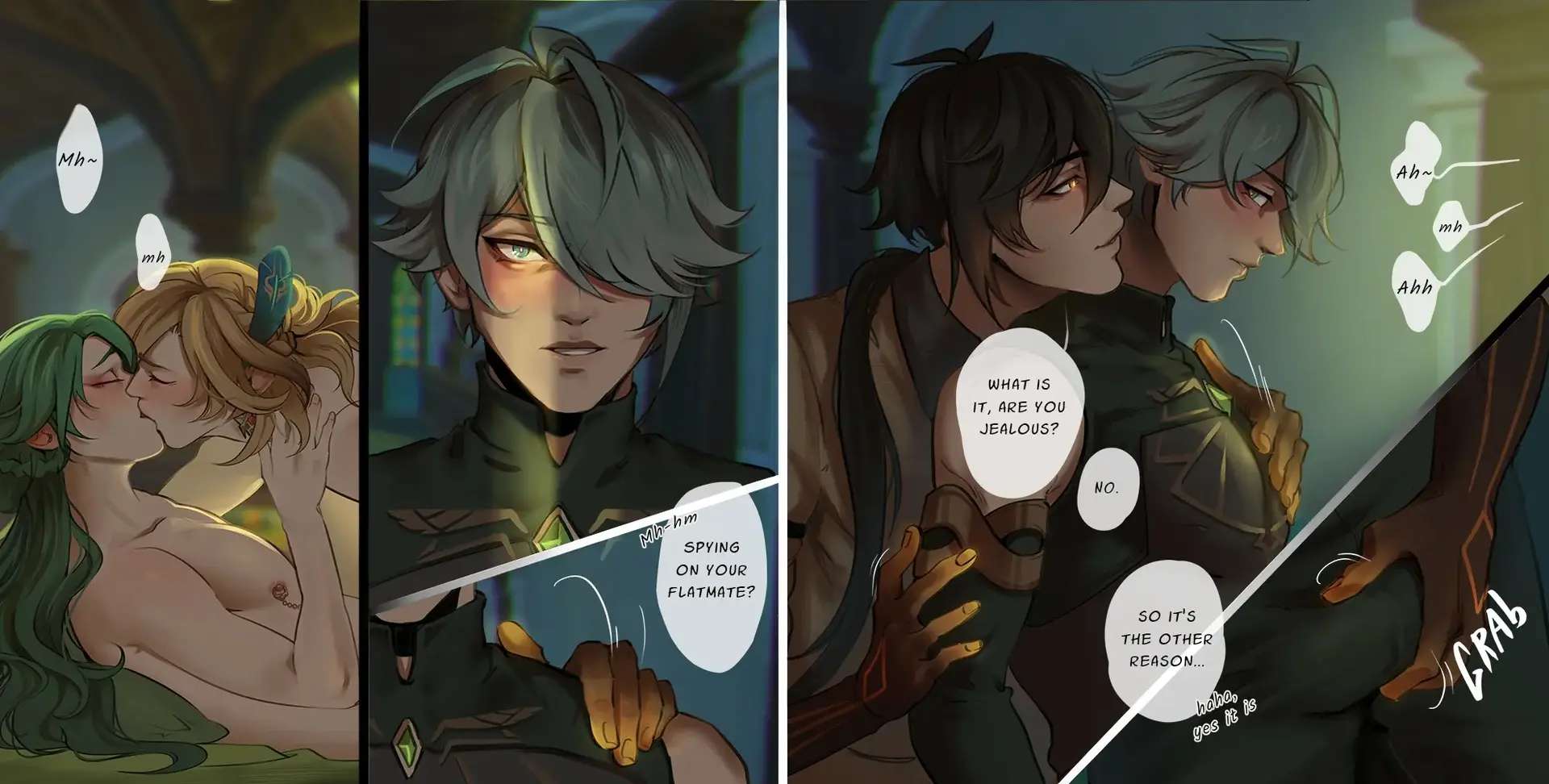 Playtime: Zhongzhu X Haikaveh (Genshin Impact) Chapter 1 page 2 - 