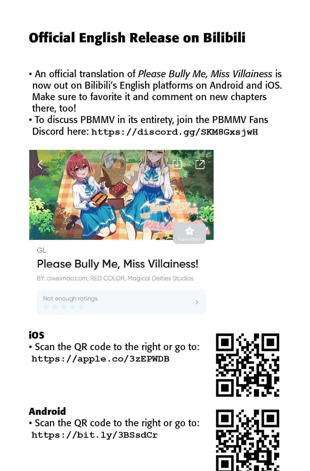 Please Bully Me, Miss Villainess! (Colored) Chapter 40.5 page 10 - 