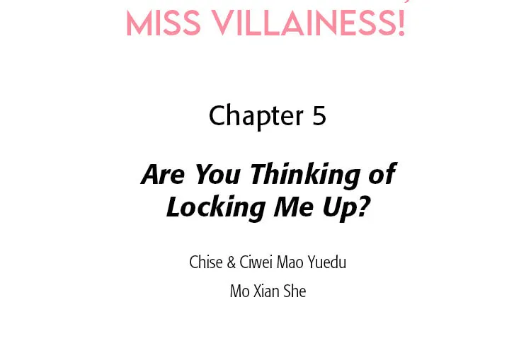 Please Bully Me, Miss Villainess! (Colored) Chapter 5 page 2 - 